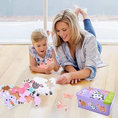 Puzzle Montessori - BabyPuzzle™ - Bétail